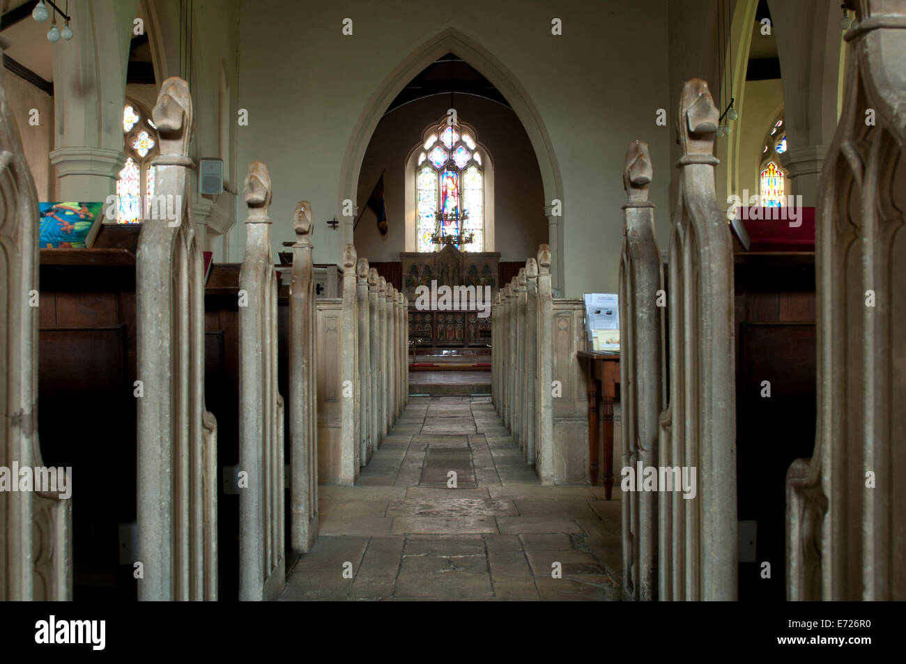 St. Andrew`s Church, Kingham, Oxfordshire, England, UK Stock Photo Alamy